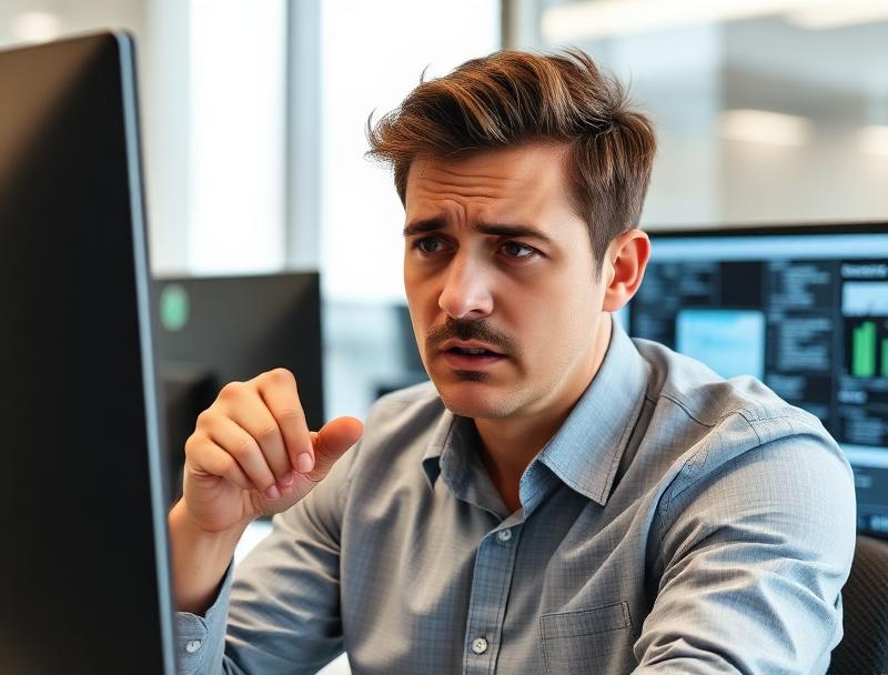 Employee struggling with new software needing training support